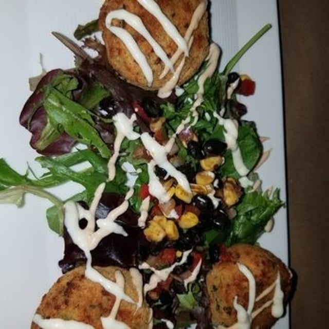 Crab Cakes.