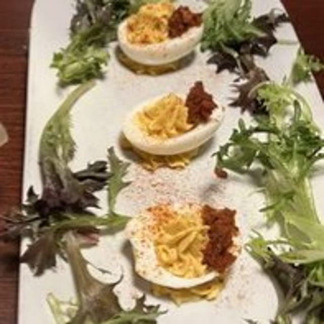 BLT Deviled Eggs.