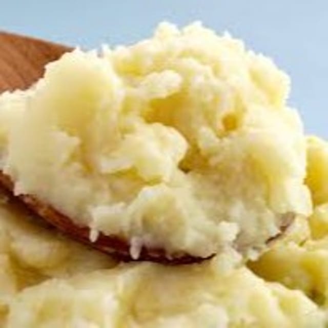 Cheddar Smashed Potatoes.
