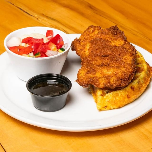Chicken & Waffle.